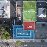 Carte du futur site de l'espace dédié aux Algonquins.